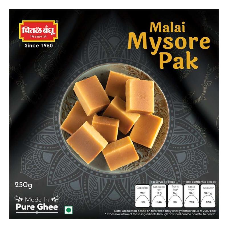 Chitale Bandhu Malai Mysore Pak