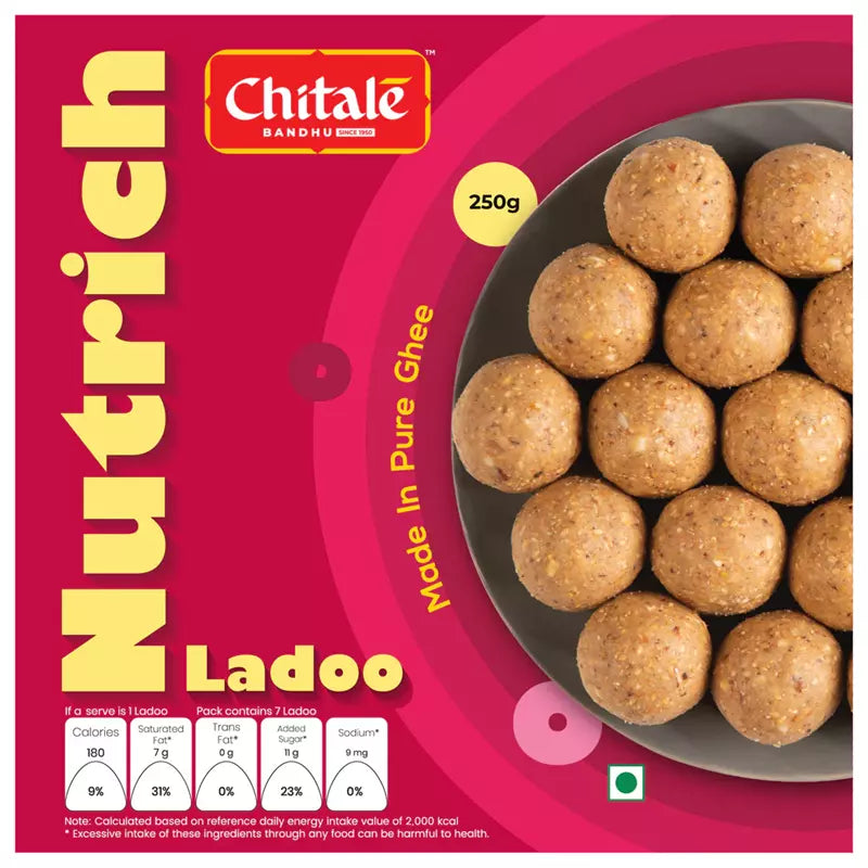 Chitale Bandhu Mithai Nutrich Ladoo