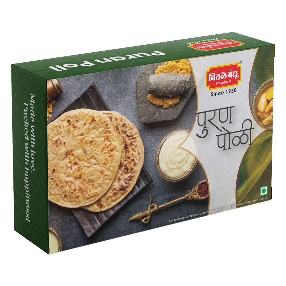 Chitale Bandhu Authentic Puran Poli With Ghee Cup