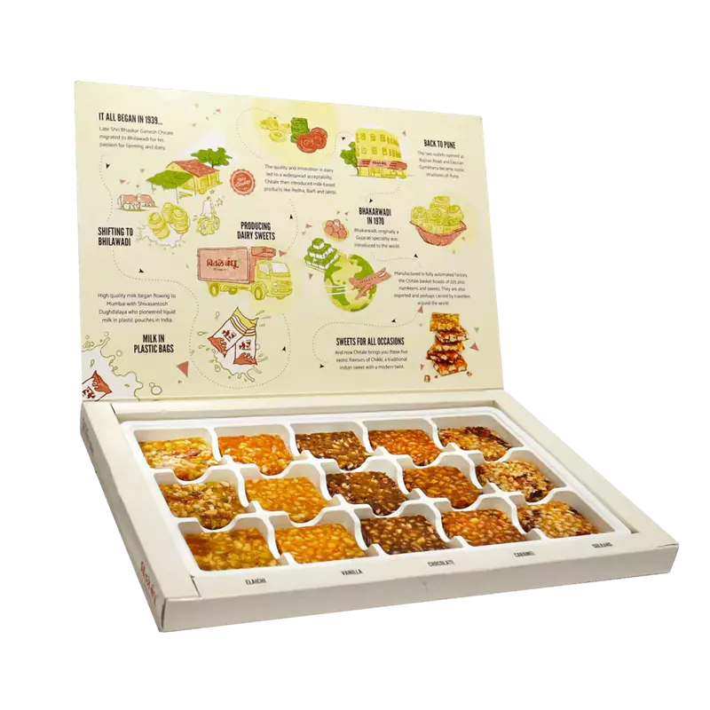 Chitale Bandhu Mithai Assorted Dryfruit Chikki Box