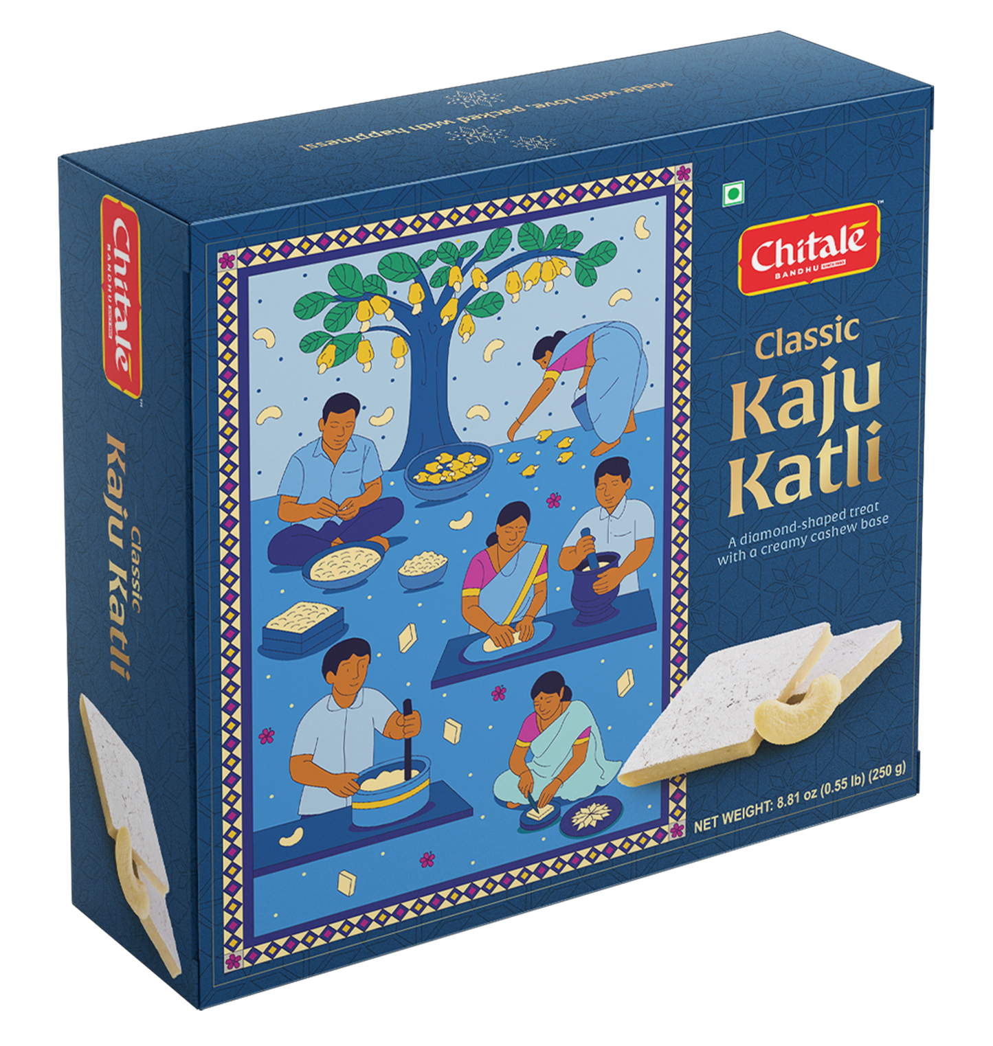 Chitale Bandhu Fresh Kaju Katli