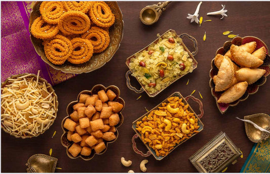 Diwali Hamper Combo A (2 Sweets + 2 Namkeen)