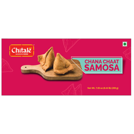 Chana Chaat Samosa